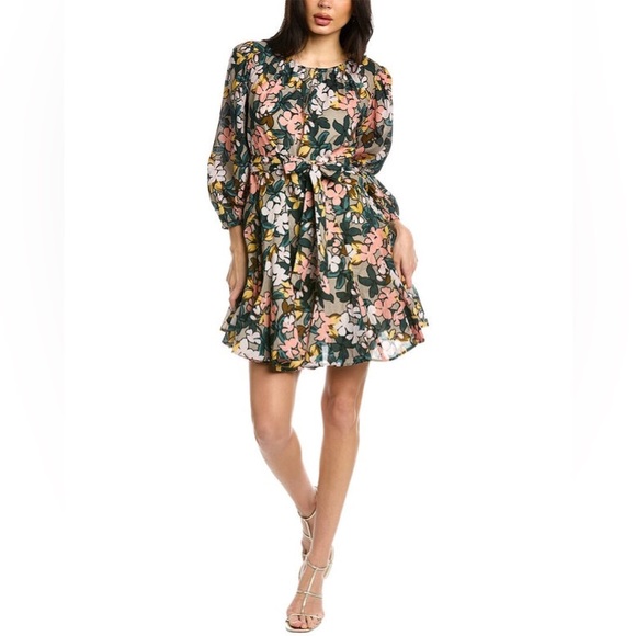 Velvet by Graham & Spencer “Keelin” minidress in daffodil cotton voile, size xs - Picture 3 of 8